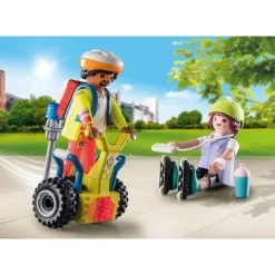 Playmobil - Pack inicial de rescate con Balance Racer