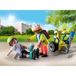 Playmobil - Pack inicial de rescate con Balance Racer