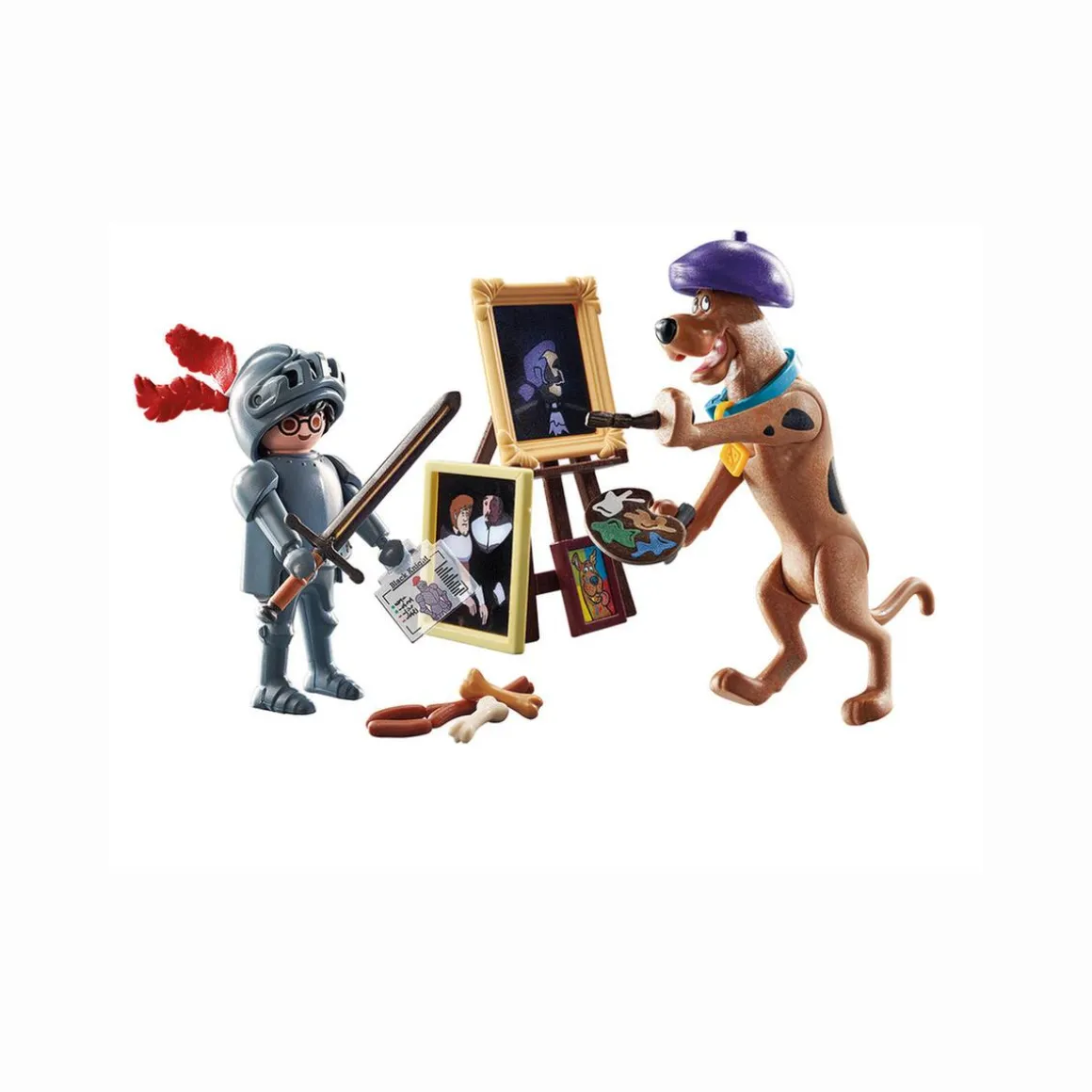 Playmobil - SCOOBY-DOO! Aventura con Black Knight 70709