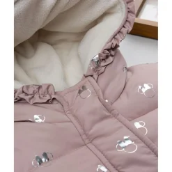 Plumífero Minnie rosa niña