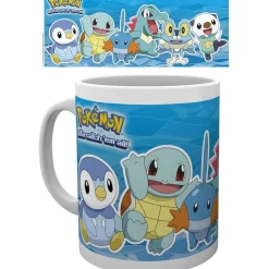 Pokemon - Taza de cerámica tipo agua Pokémon ㅤ