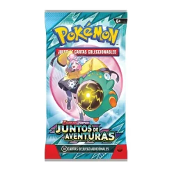 Pokémon - Sobre cartas Escarlata y Púrpura - Juntos de Aventuras en español (Varios modelos)