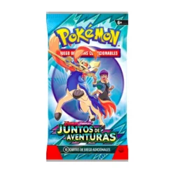 Pokémon - Sobre cartas Escarlata y Púrpura - Juntos de Aventuras en español (Varios modelos)