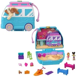 Polly Pocket - Playset con 2 muñecas y accesorios (varios modelos)