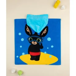Poncho Playa Bing para Niños