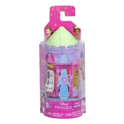 Princesas Disney - Conjunto de juego apilable castillo y princesas sorpresa (Varios modelos)