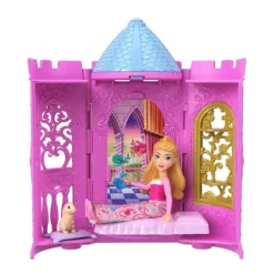 Princesas Disney - Conjunto de juego apilable castillo y princesas sorpresa (Varios modelos)