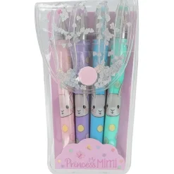 Princess Mimi - 4 bolígrafos de gel
