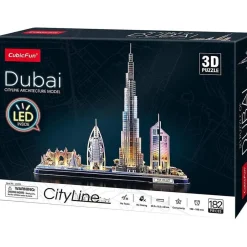 Puzzle 3D City Line Led (Varios modelos)