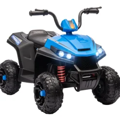 Quad eléctrico para niños Azul y Negro