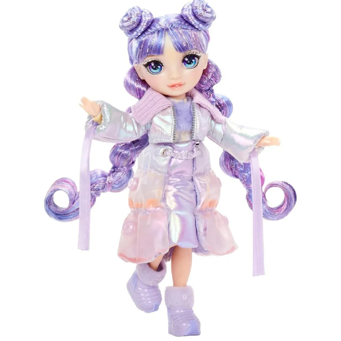 Rainbow High - Violet Willow - Muñeca Winter Wonderland