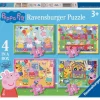 Ravensburger - 4 puzzles progresivos Peppa Pig