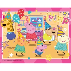 Ravensburger - 4 puzzles progresivos Peppa Pig