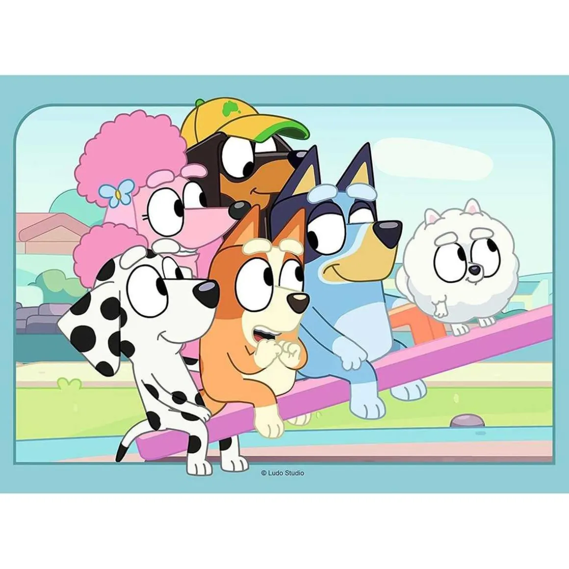 Ravensburger - Bluey - Puzzle infantil de 2x12 piezas, colección Ravensburger Bluey ㅤ