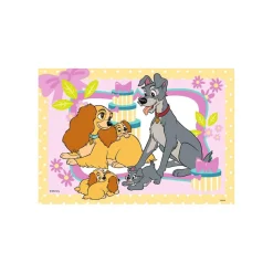 Ravensburger - Cachorros Disney - Puzzle 2x24 piezas