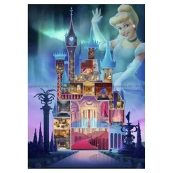 Ravensburger - Castillos Disney: Cenicienta - Puzzle 1000 piezas