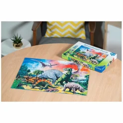 Ravensburger - Dinosaurios - Puzzle 100 piezas XXL