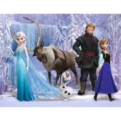 Ravensburger - Frozen - Puzzle XXL del Reino de la Reina de las Nieves, 100 piezas ㅤ