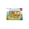 Ravensburger - Frutas y verduras felices - Pack 2x24 piezas