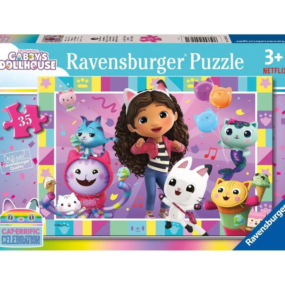Ravensburger - Gabbys Dollhouse - Puzzle 35 piezas
