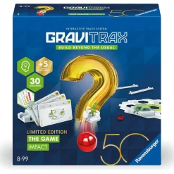 Ravensburger - Gravitrax The Game: Impact - 50° Triángulo Azul, Juego De Lógica, Pistas De Canicas, ㅤ