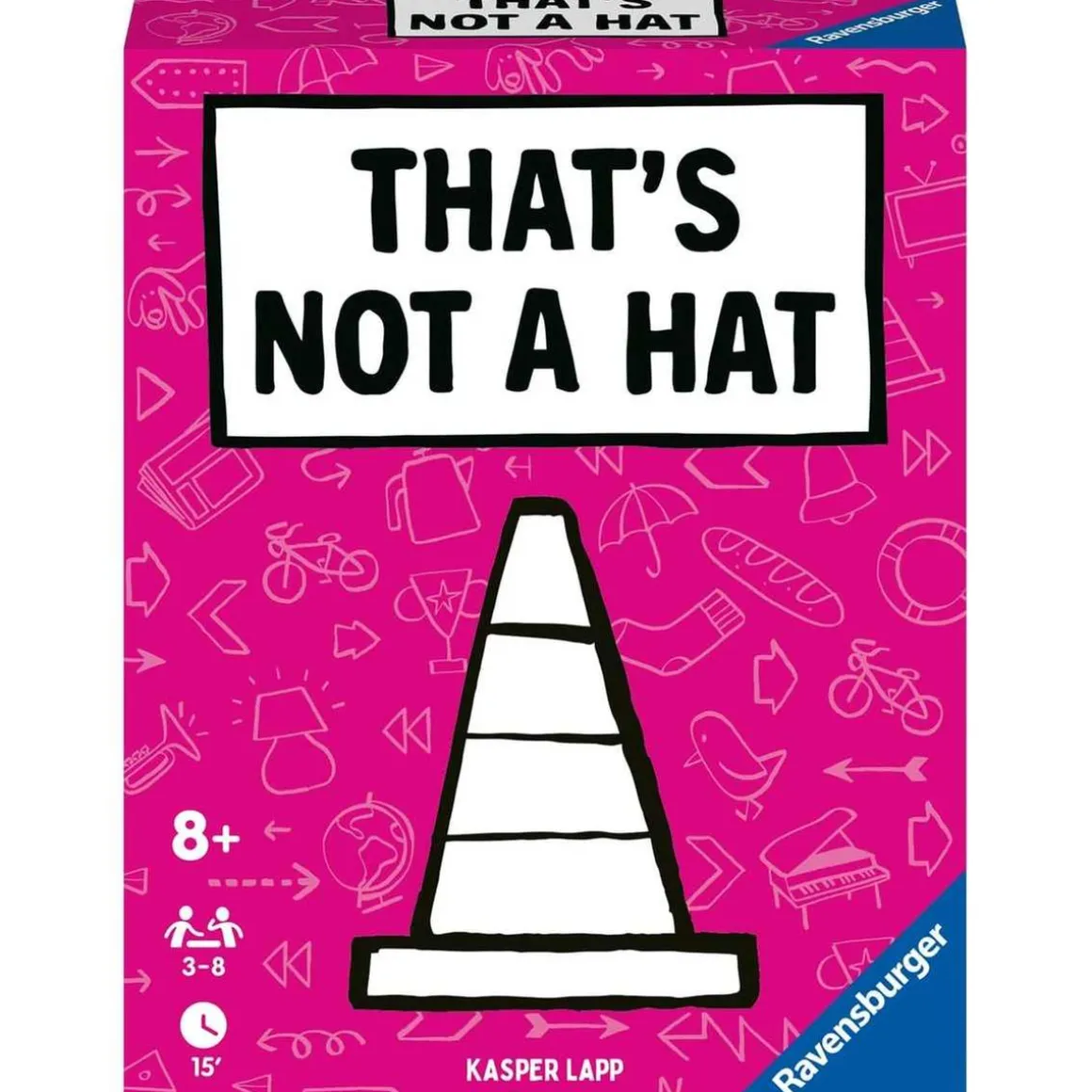Ravensburger - Juego de cartas familiar That's not a hat: Versión Española ㅤ