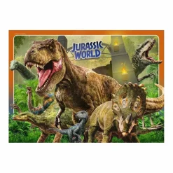 Ravensburger - Jurassic World - Pack 4 puzzles 100 piezas