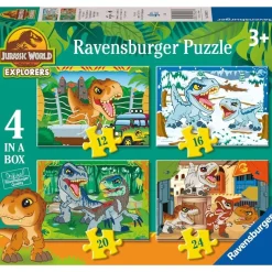 Ravensburger - Jurassic World - Puzzle 4 in a box
