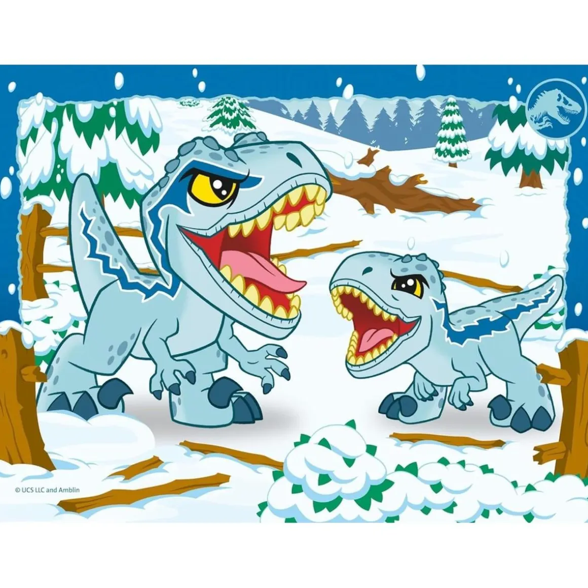 Ravensburger - Jurassic World - Puzzle 4 in a box