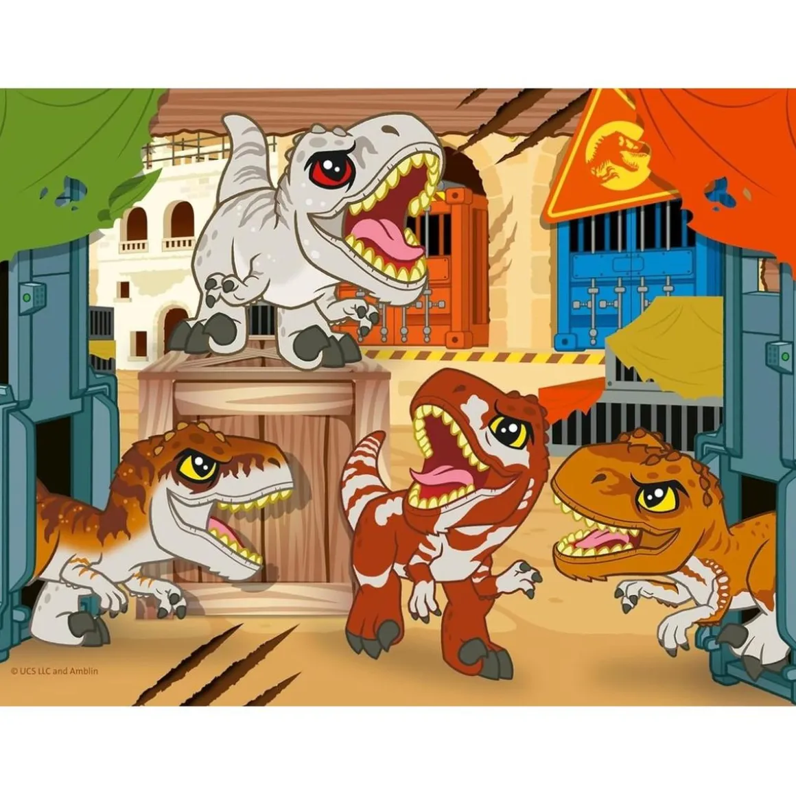 Ravensburger - Jurassic World - Puzzle 4 in a box