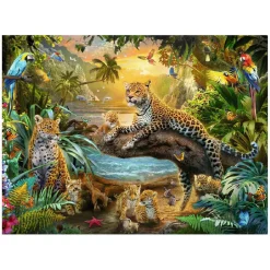 Ravensburger - Leopardos en la jungla - Puzzle 1500 piezas