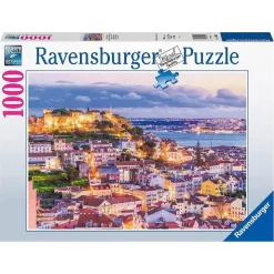Ravensburger - Lisboa y su castillo - Puzzle 1000 piezas