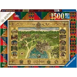 Ravensburger - Mapa de Hogwarts - Puzzle 1500 piezas