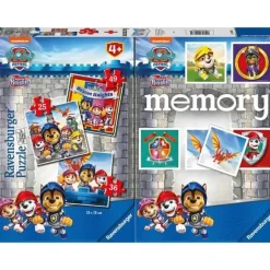 Ravensburger - Patrulla Canina - Multipack Puzzle y Memory Patrulla Canina ㅤ