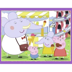 Ravensburger - Peppa Pig - Pack 4 puzzles