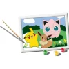 Ravensburger - Pokemon - Kit creativo para pintar por números Pokémon Classic Serie D ㅤ