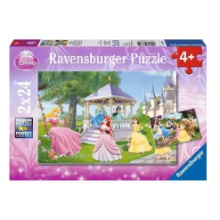Ravensburger - Princesas Disney - Pack 2 puzzles 24 piezas