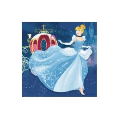 Ravensburger - Princesas Disney - Puzzle 3x49 piezas