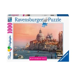 Ravensburger - Puzzle 1000 pcs Mediterráneo Venecia