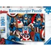 Ravensburger - Puzzle 100 piezas XXL Capitán América