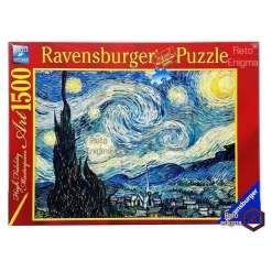Ravensburger - Puzzle 1500 piezas: El beso de Klimt, arte y calidad ㅤ