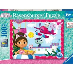 Ravensburger - Puzzle 100 piezas XXL Gabby's Dollhouse