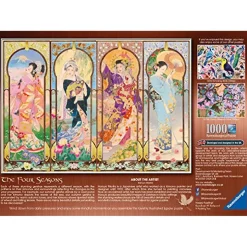 Ravensburger - Puzzle Arte Mil Piezas Cuatro Estaciones ㅤ