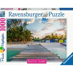 Ravensburger - Puzzle de 1000 piezas: Paisaje de isla caribeña ㅤ