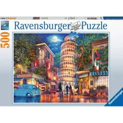 Ravensburger - Puzzle de 500 piezas de la ciudad de Pisa ㅤ