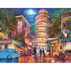 Ravensburger - Puzzle de 500 piezas de la ciudad de Pisa ㅤ