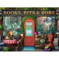 Ravensburger - Puzzle de libros, música y fantasía, 1000 piezas, ciudad ㅤ