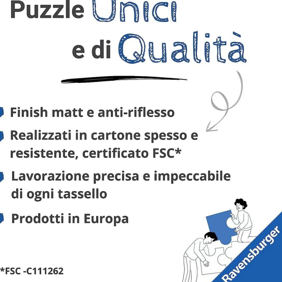 Ravensburger - Puzzle mapa de Italia dulce 1000 piezas ㅤ