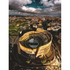 Ravensburger - Puzzle paisaje urbano 1000 piezas - Coliseo de Roma ㅤ