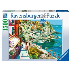 Ravensburger - Puzzle Romance en el Cinque 1500 pzs